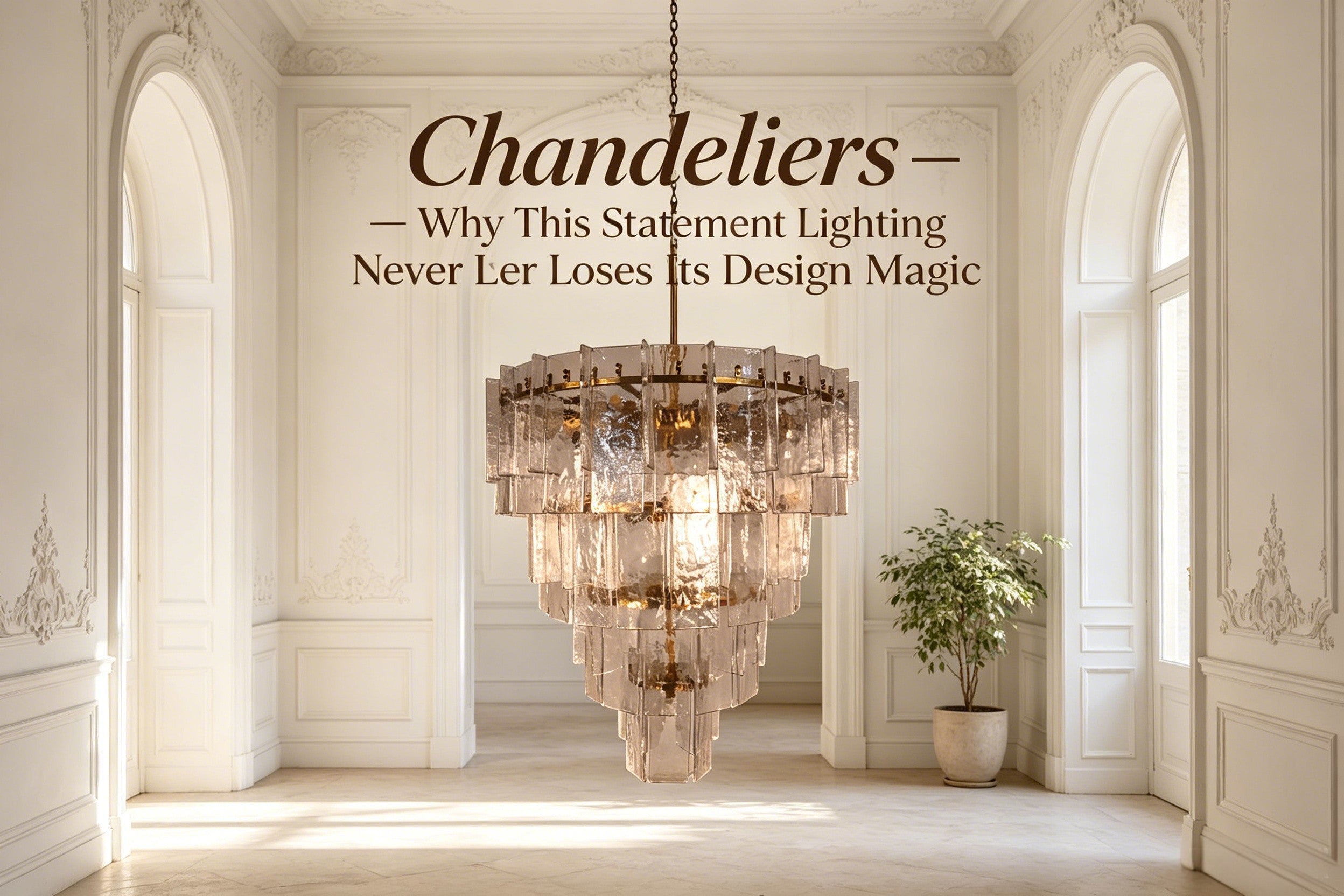 Chandeliers — Why This Statement Lighting Never Loses Its Design Magic