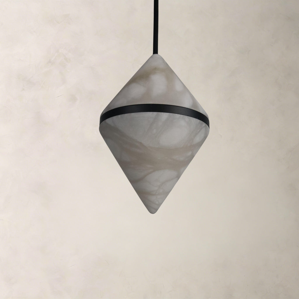 Alabaster Cone pendant