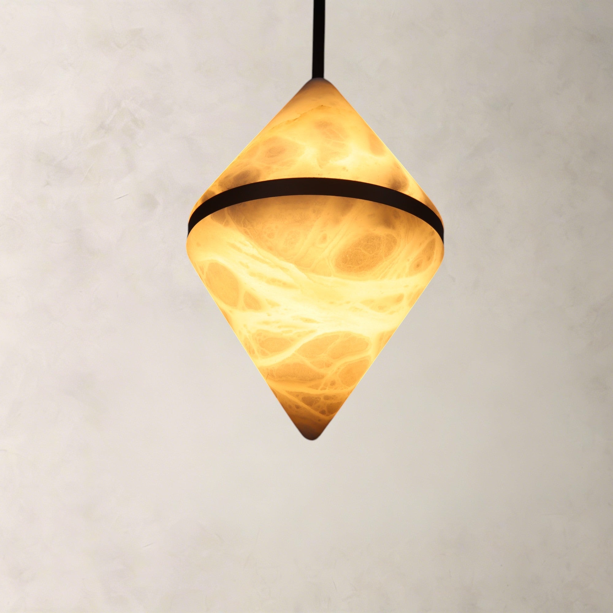 Alabaster Cone pendant