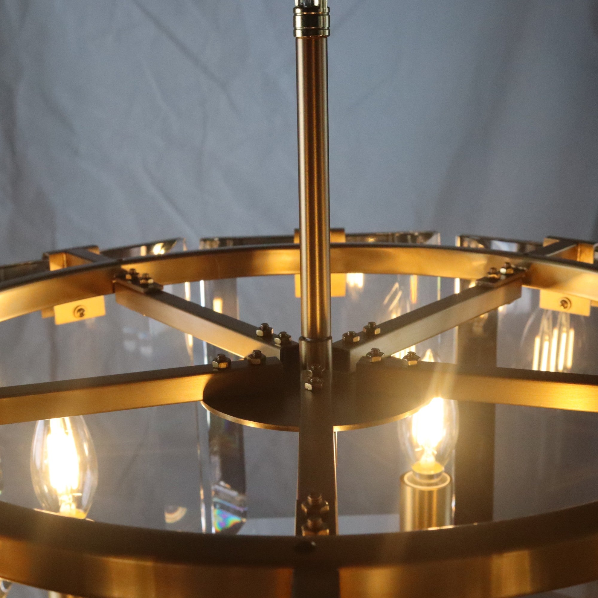 Clear Still Round Chandelier