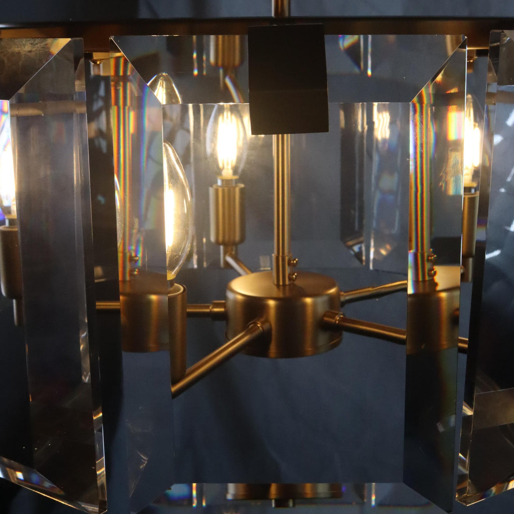 Clear Still Round Chandelier