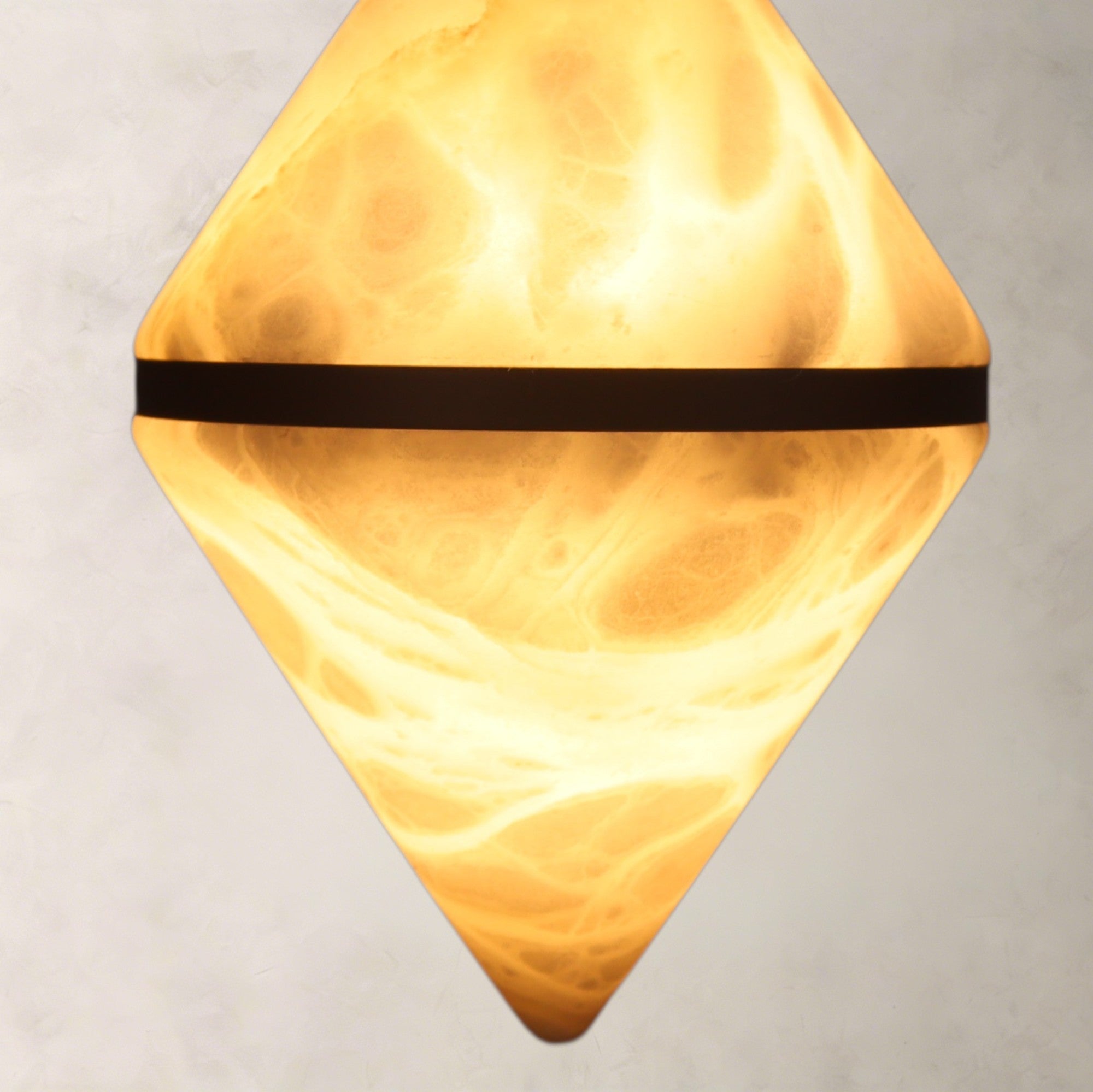 Alabaster Cone pendant