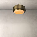 Hollow Gleam Round Flush Mount