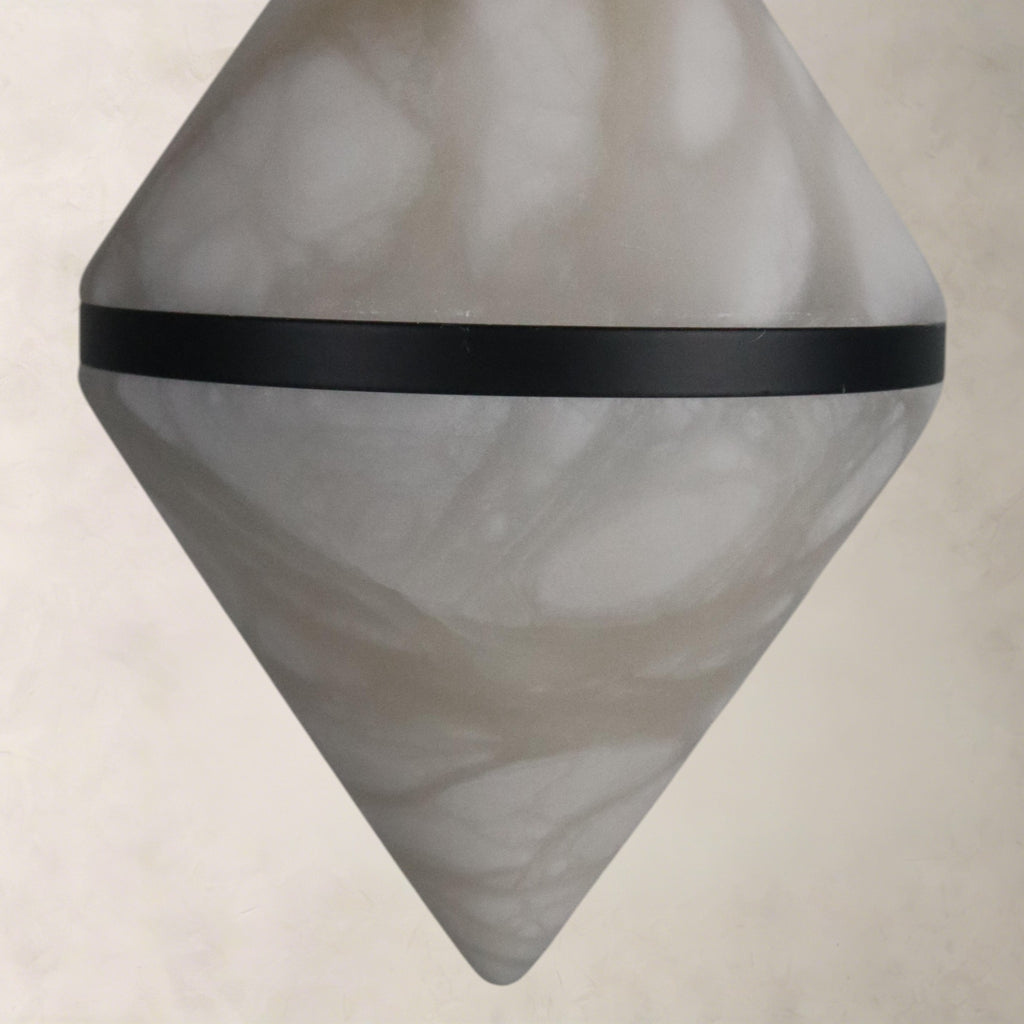 Alabaster Cone pendant