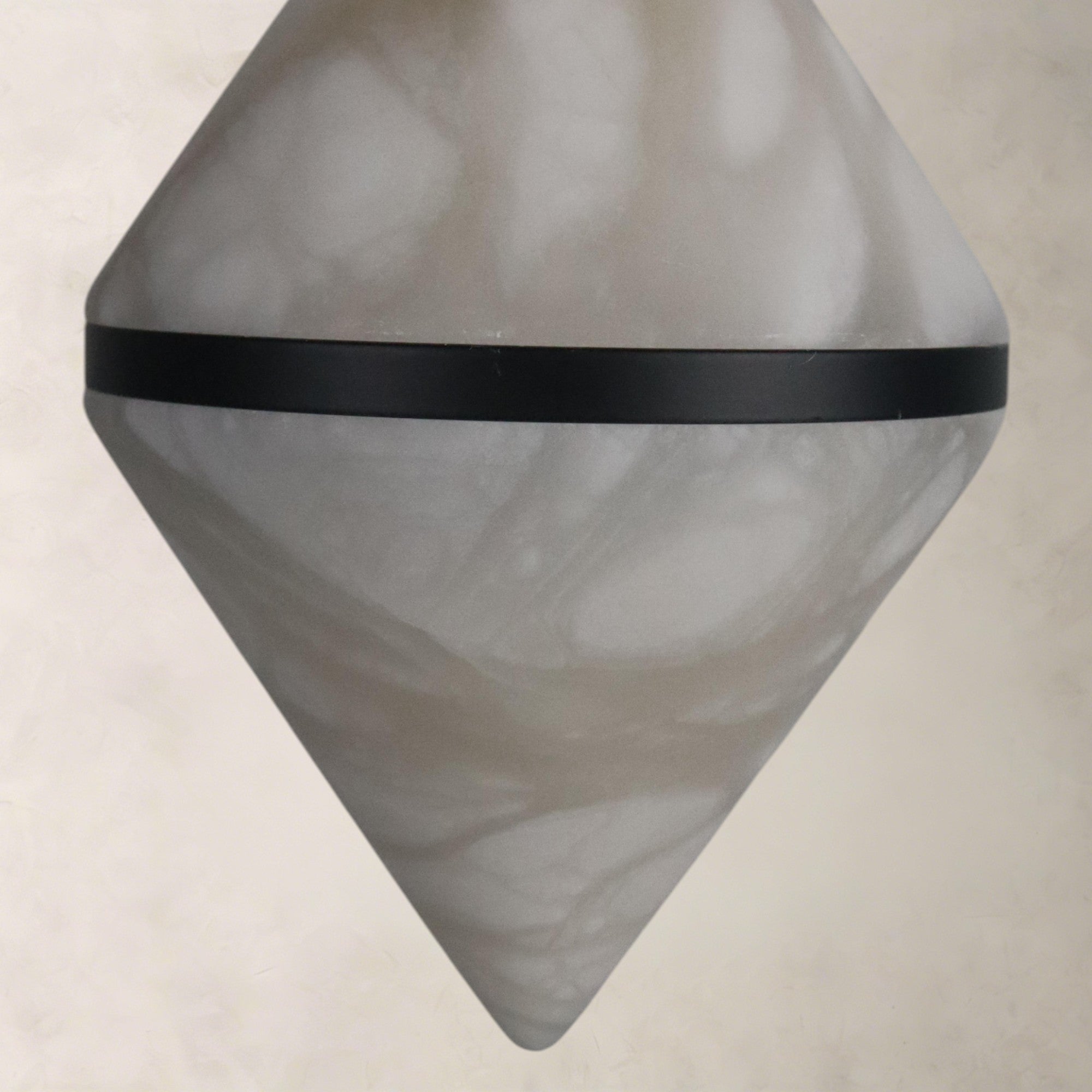 Alabaster Cone pendant