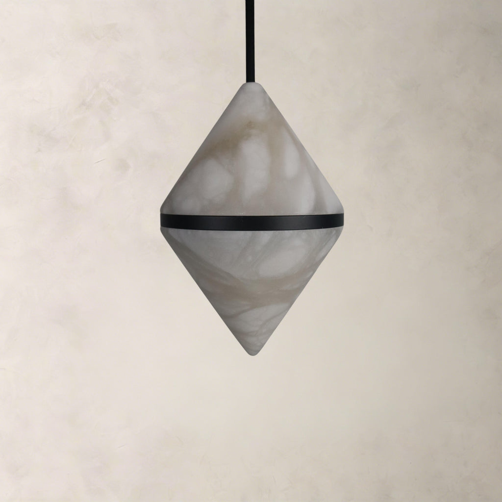 Alabaster Cone pendant