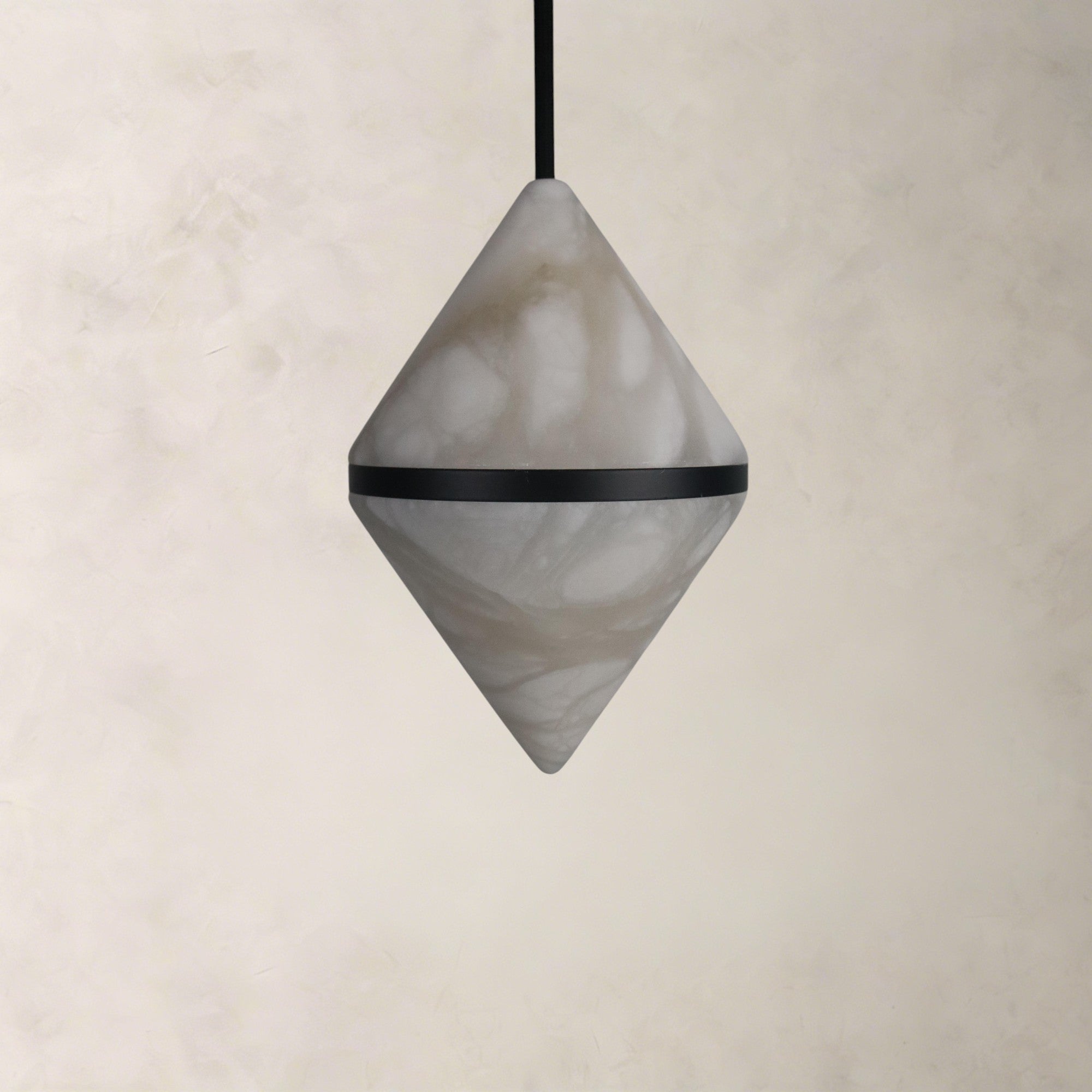 Alabaster Cone pendant