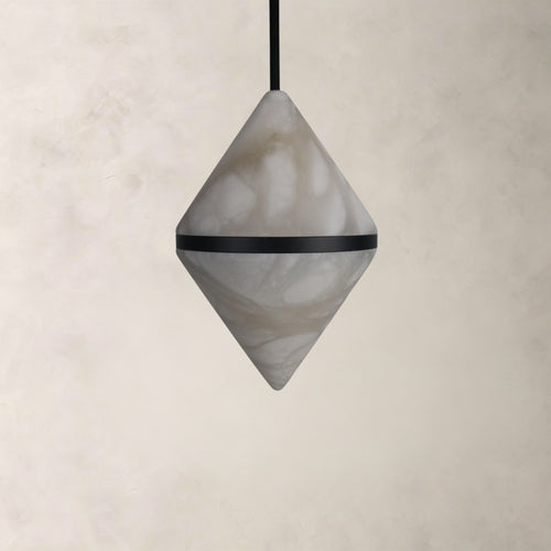 Alabaster Cone pendant