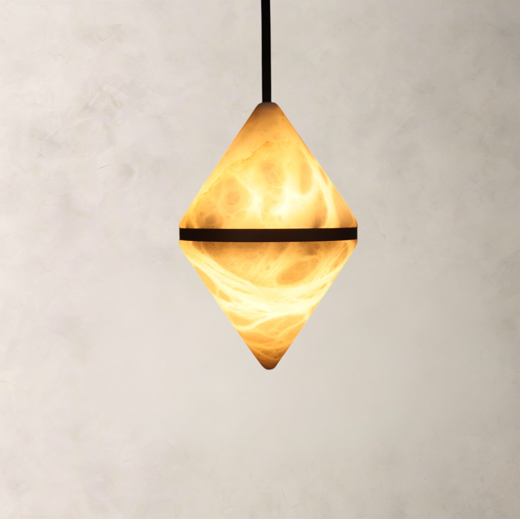 Alabaster Cone pendant